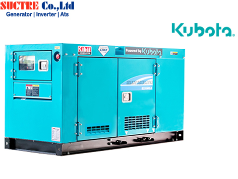 Máy phát điện Kubota 6kva 3pha chạy dầu